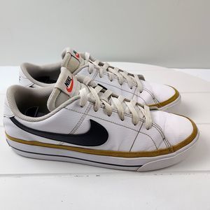 Nike Court Legacy Womens Size 9.5 Next Nature White Sneakers Shoes